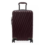 front of deep plum TUMI 19 Degree PC International Expandable Carry-On