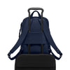 add-a-bag sleeve of indigo TUMI Voyageur Halsey Backpack