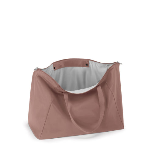 inside of light mauve TUMI Voyageur Just In Case Tote