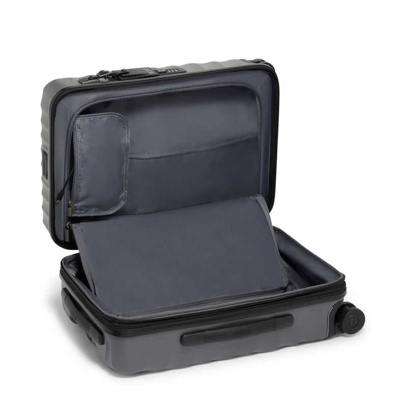 inside of grey texture TUMI 19 Degree PC International Expandable Carry-On