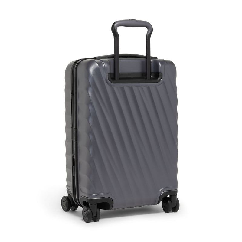 back of grey texture TUMI 19 Degree PC International Expandable Carry-On
