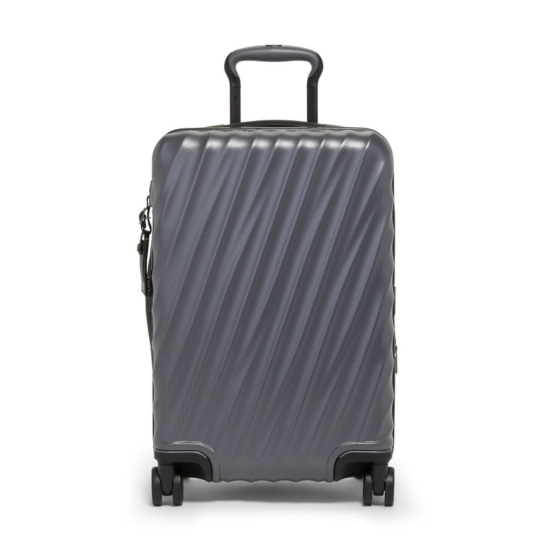 front of grey texture TUMI 19 Degree PC International Expandable Carry-On