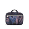 front of navy liquid print TUMI Voyageur Madeline Cosmetic