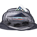 Travelon Anti-Theft Metro Waist Pack in colour Navy Heather - Forero's Bags and Luggage Vancouver Richmond