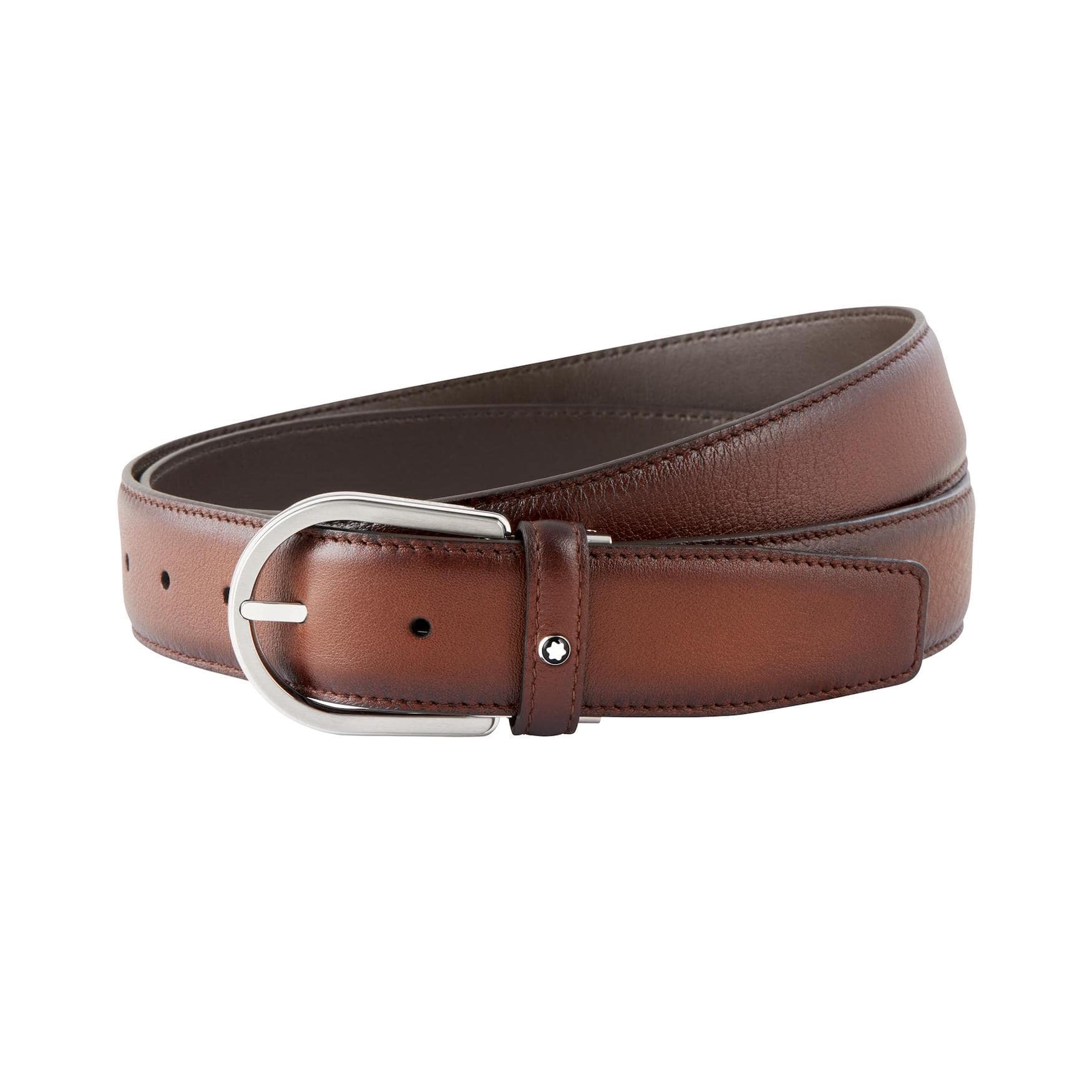 Montblanc Horseshoe Buckle 35mm Leather Belt Forero s Bags and