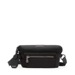 TUMI Bravo Classified Waist Pack in Black front