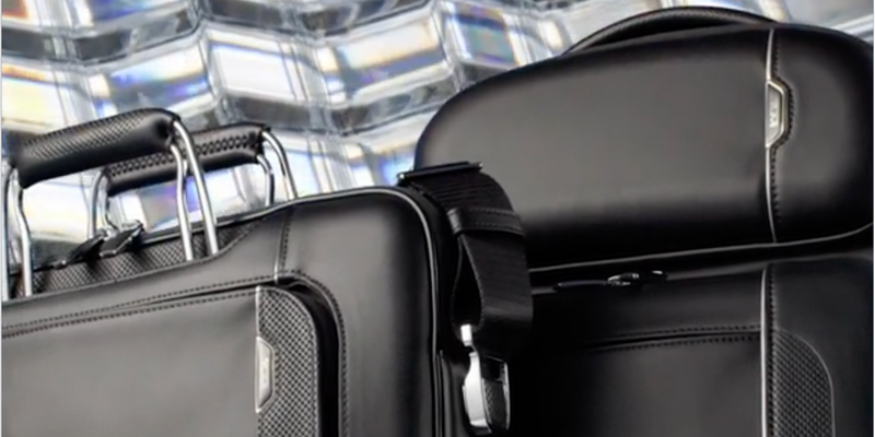 TUMI Arrivé premium collection at Forero's Bags and Luggage Vancouver Richmond