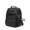 side pocket of black TUMI Alpha Brief Pack