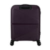 back of dark plum American Tourister Airconic Spinner Carry-On