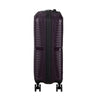 side of dark plum American Tourister Airconic Spinner Carry-On