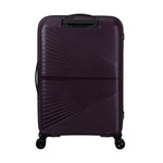 back of dark plum American Tourister Airconic Spinner Medium