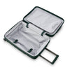 inside of emerald green Samsonite Outline Pro Spinner Carry-On