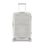 back of stone grey Samsonite Outline Pro Carry-On Spinner