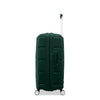 side of emerald green Samsonite Outline Pro Spinner Medium