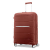 front of mars red Samsonite Outline Pro Medium Spinner