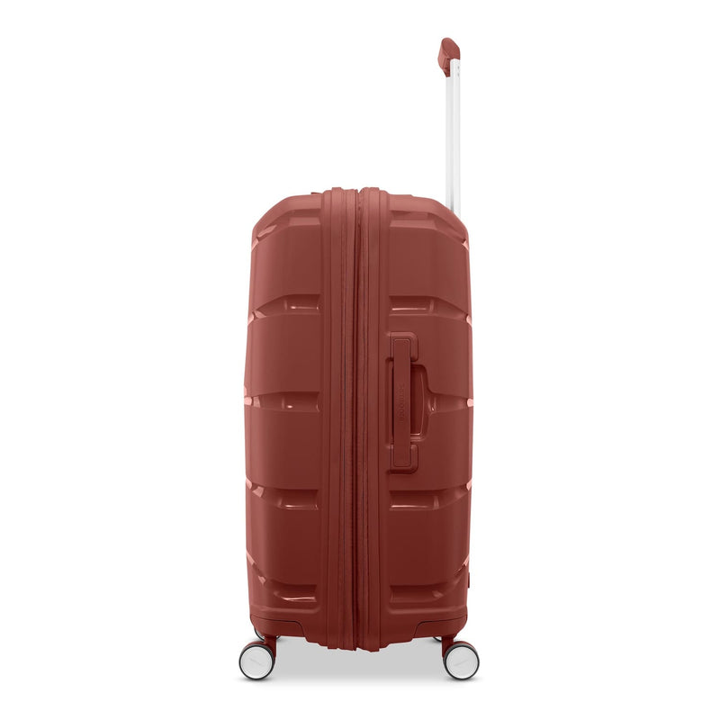 side of mars red Samsonite Outline Pro Medium Spinner