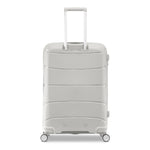 back of stone grey Samsonite Outline Pro Medium Spinner