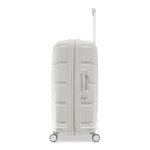 side of stone grey Samsonite Outline Pro Medium Spinner