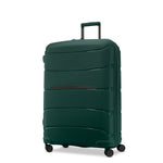 front of emerald green Samsonite Outline Pro Spinner Large Expandable