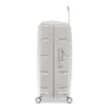 side of stone grey Samsonite Outline Pro Large Spinner