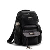 front pocket of black TUMI Bravo Navigation Backpack Leather