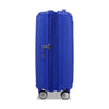 expanded cobalt blue American Tourister Curio Spinner Carry-On Expandable