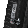 TSA lock of black Samsonite Upscape Spinner Medium Expandable