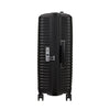side of black Samsonite Upscape Spinner Medium Expandable