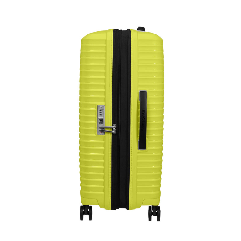 expanded lime Samsonite Upscape Spinner Medium Expandable
