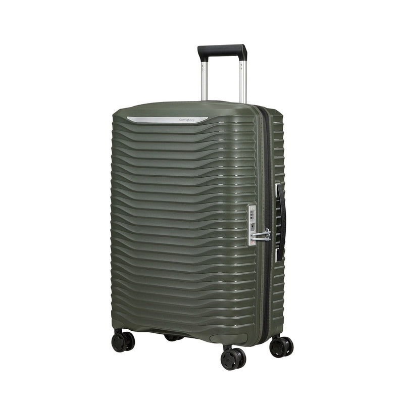 front of climbing ivy Samsonite Upscape Spinner Medium Expandable