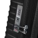 TSA lock of black Samsonite Upscape Spinner Large Expandable
