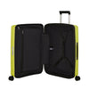 inside of lime Samsonite Upscape Spinner Large Expandable
