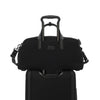 add-a-bag sleeve of black TUMI Harrison Port Weekend Duffle