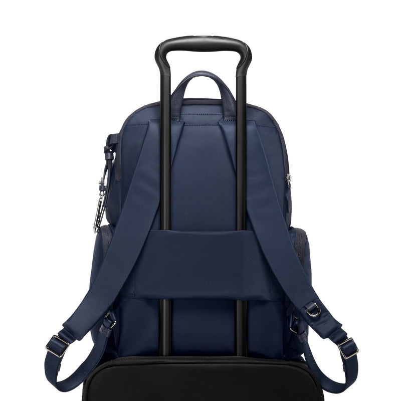 add-a-bag sleeve of indigo TUMI Voyageur Celina Backpack