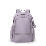 front of lavender TUMI Voyageur Celina Backpack