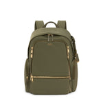 front of olive TUMI Voyageur Celina Backpack