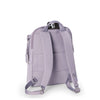 back of lavender TUMI Voyageur Halsey Backpack