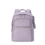 front of lavender TUMI Voyageur Halsey Backpack