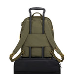 add-a-bag sleeve of olive TUMI Halsey Backpack