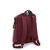 Wine TUMI backpack on a white background