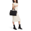 model with black/gold TUMI Voyageur Valetta Medium Tote