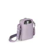 back of lavender TUMI Voyageur Persia Crossbody