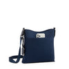 back of indigo TUMI Voyageur Tyler Crossbody