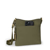 back of olive TUMI Voyageur Tyler Crossbody