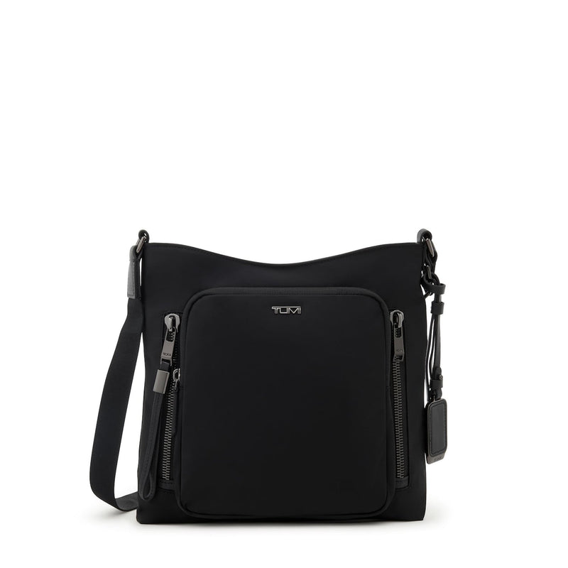 front of black/gunmetal TUMI Voyageur Tyler Crossbody