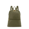 front of olive TUMI Voyageur Just in Case Backpack