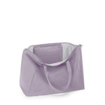 Inside of lavender TUMI Voyageur Just in Case Tote