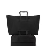 back of black/gold TUMI Voyageur Just In Case Tote