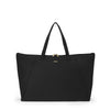 front of black/gold TUMI Voyageur Just In Case Tote
