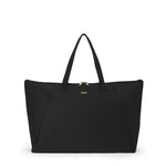 front of black/gold TUMI Voyageur Just In Case Tote